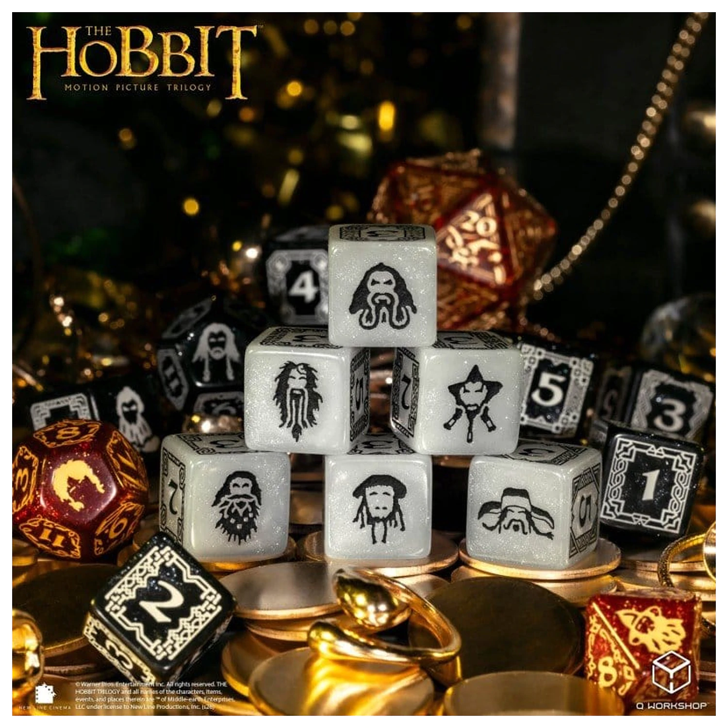 The Hobbit TCG sada 16 kostek Ember Hearth fotografii produktu