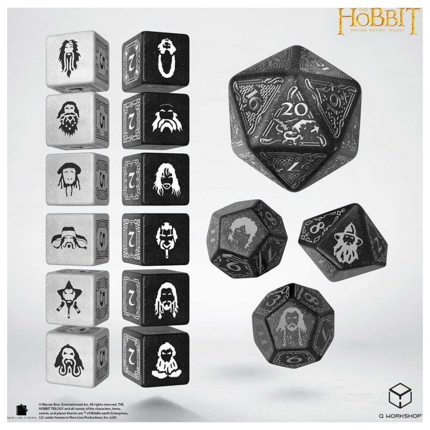 The Hobbit TCG sada 16 kostek Umbral Hollow fotografii produktu