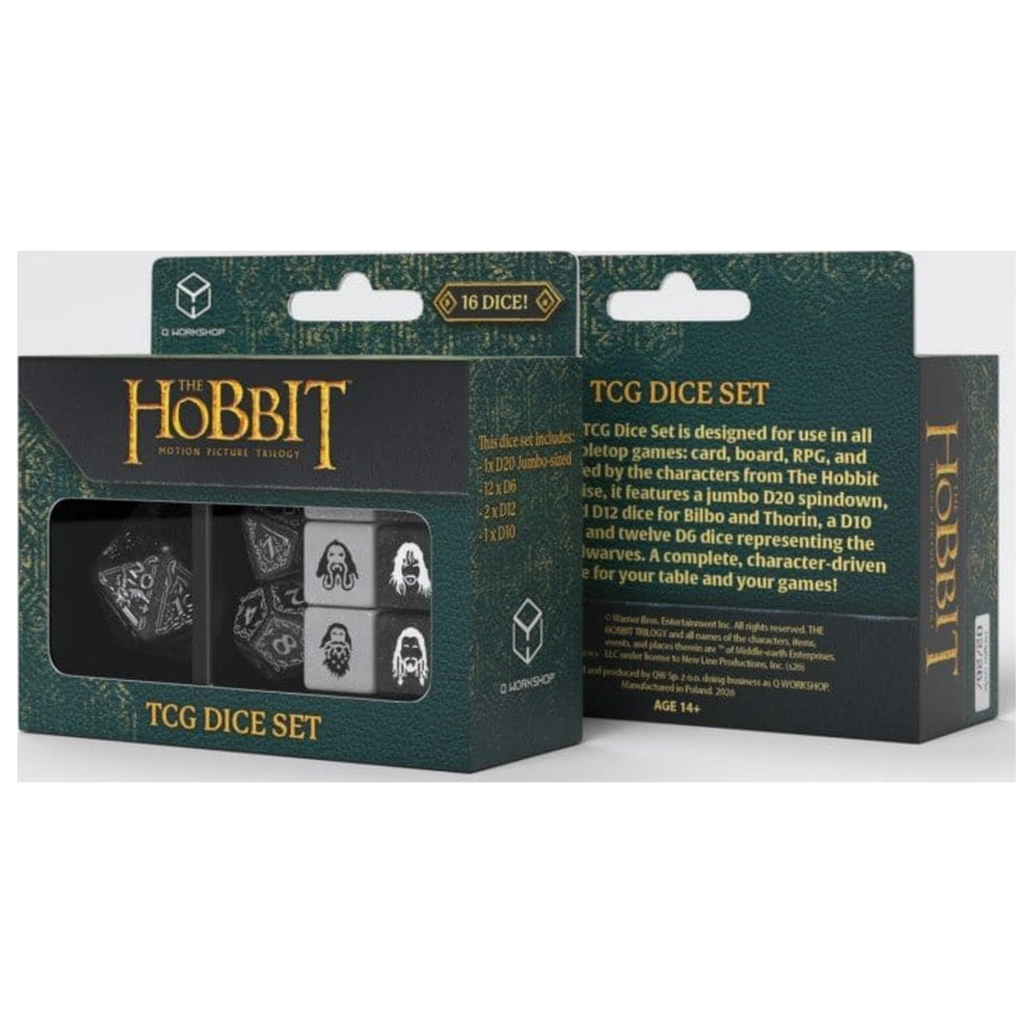 The Hobbit TCG sada 16 kostek Umbral Hollow fotografii produktu