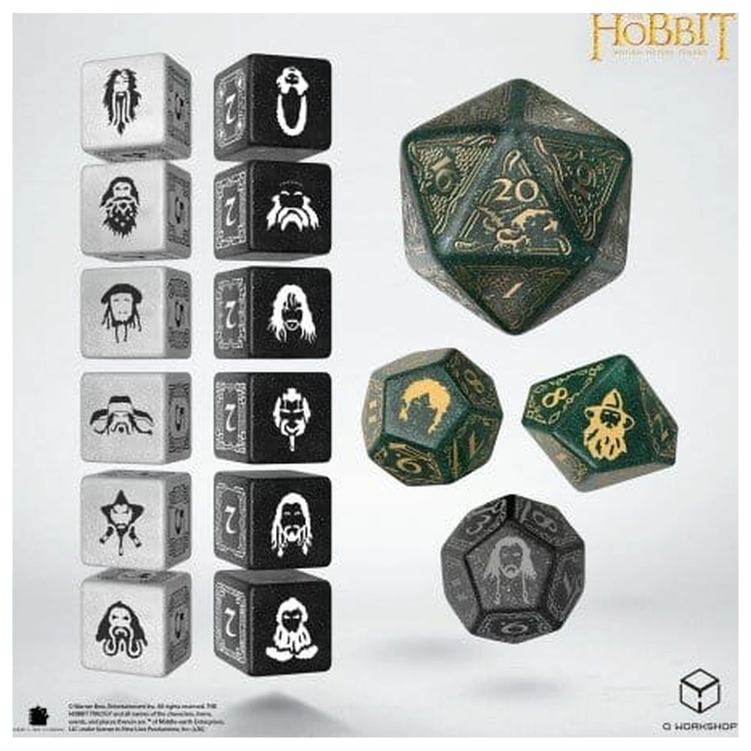The Hobbit TCG sada kostek 16 Verdant Grove fotografii produktu