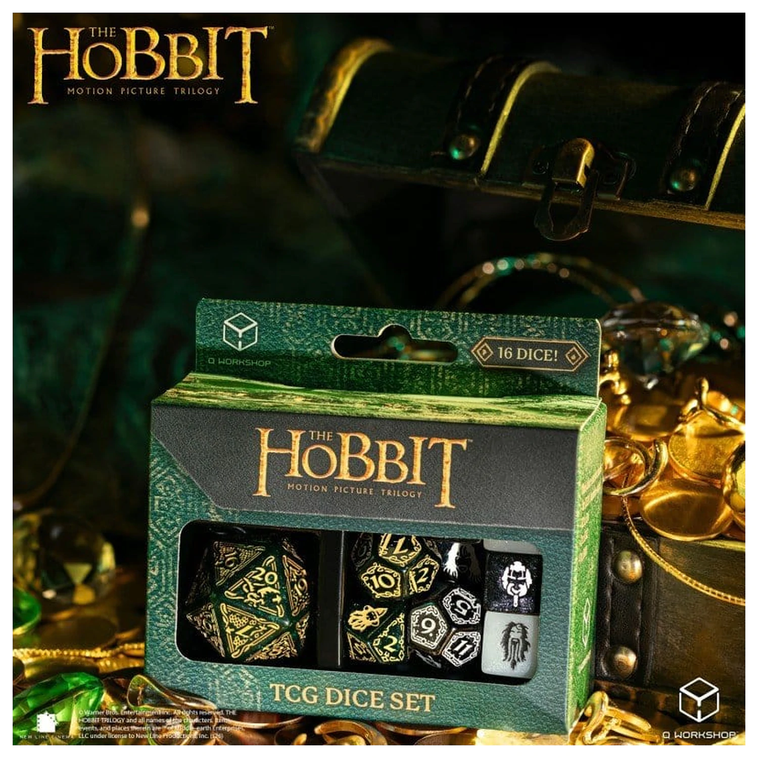 The Hobbit TCG sada kostek 16 Verdant Grove fotografii produktu