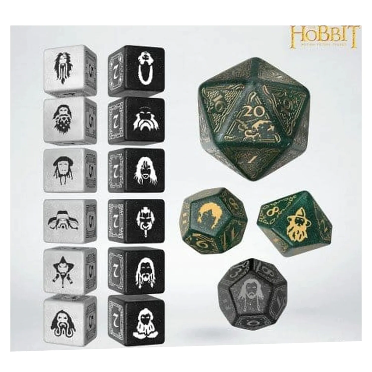 The Hobbit TCG sada kostek 16 Verdant Grove fotografii produktu
