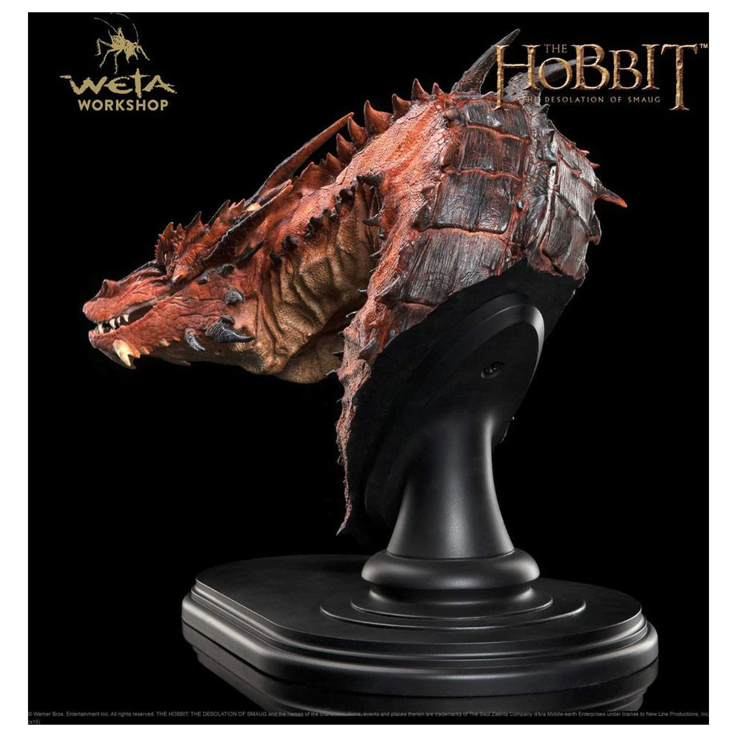 The Hobbit The Desolation of Smaug bust Smaug 36 cm fotografii produktu