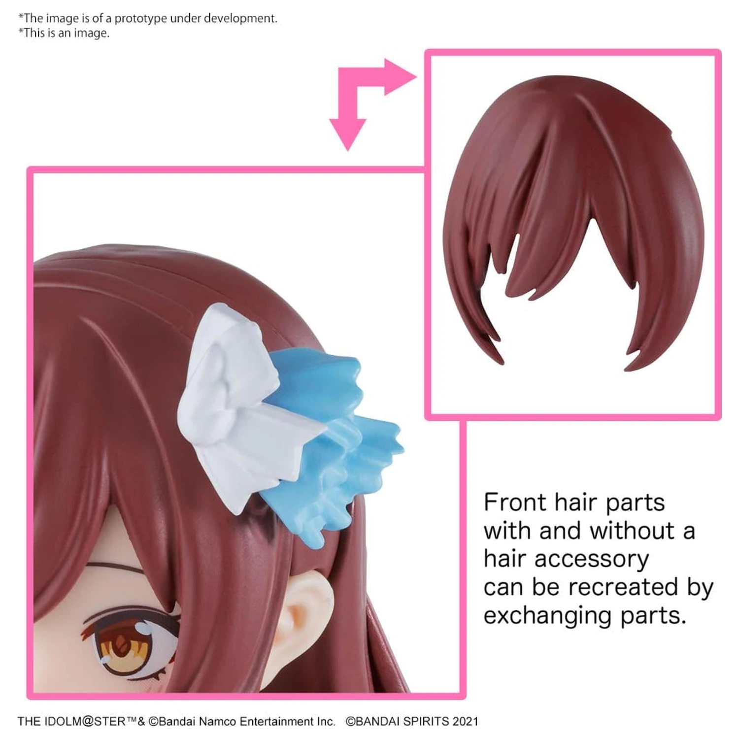 The Idolmaster 30MS Amana Osaki Model Kit fotografii produktu