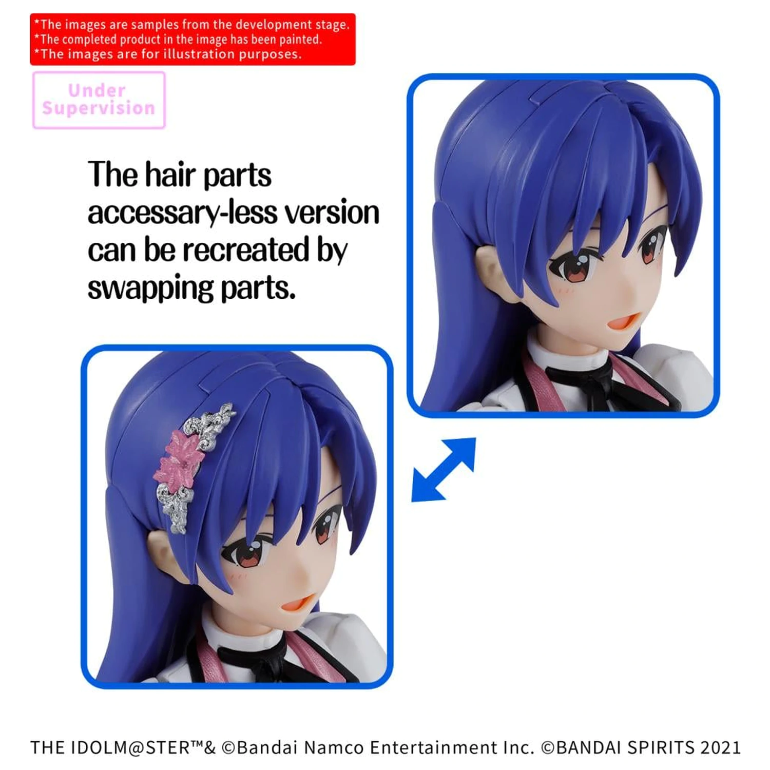 The Idolmaster 30MS Chihaya Kisaragi (20. výročí Ty a Já) Modelová stavebnice fotografii produktu
