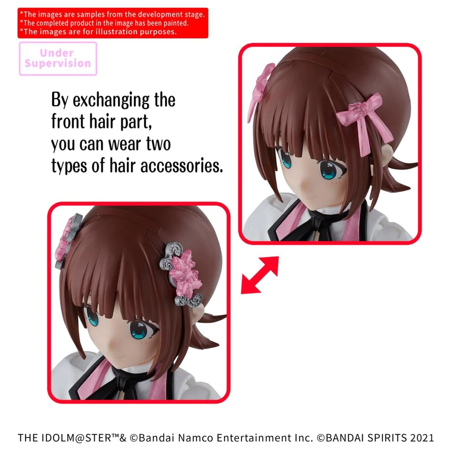 The Idolmaster 30MS Haruka Amami (20th Anniv. You and I!) Model Kit fotografii produktu