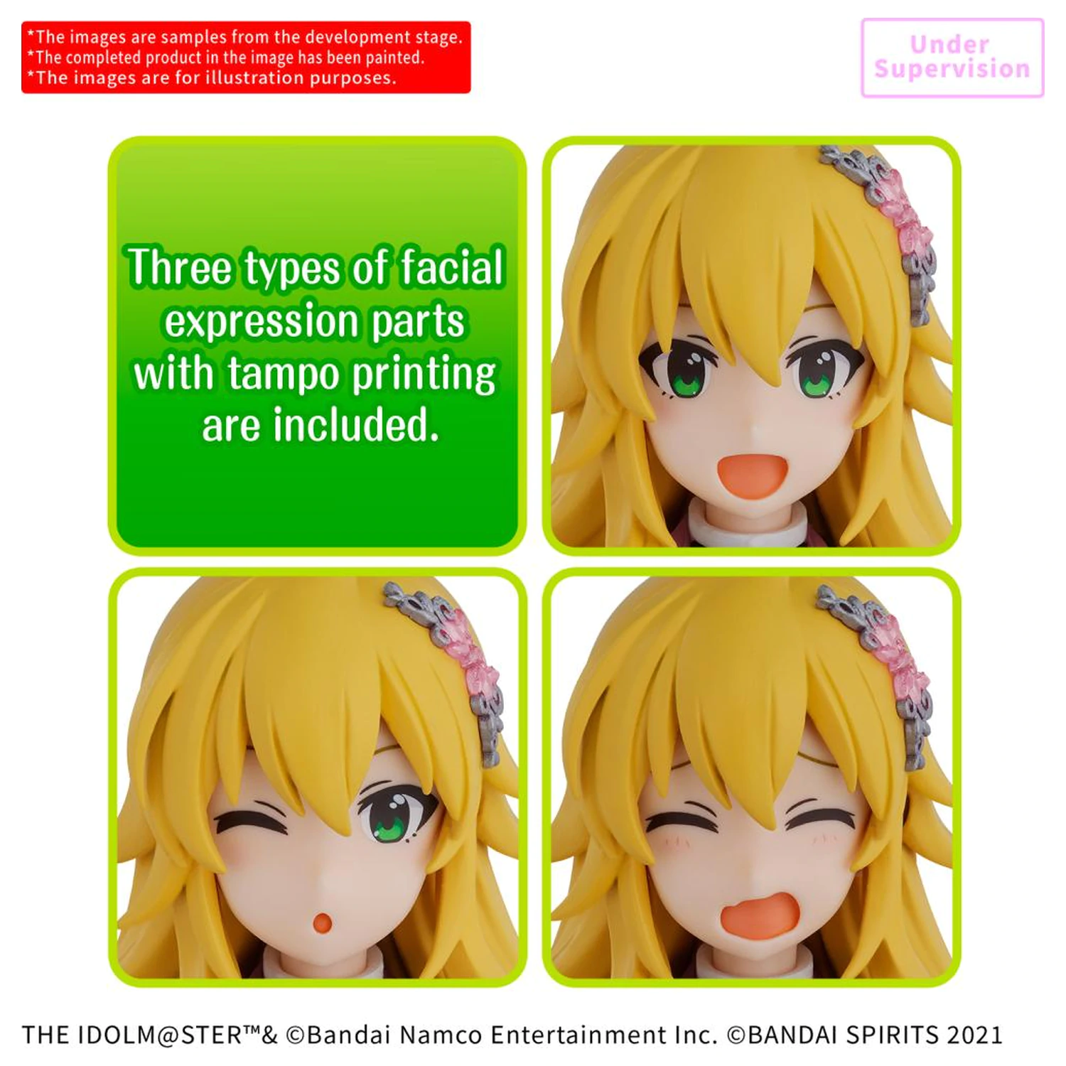 The Idolmaster 30MS Miki Hoshii (20th Anniv. You and I!) Model Kit fotografii produktu