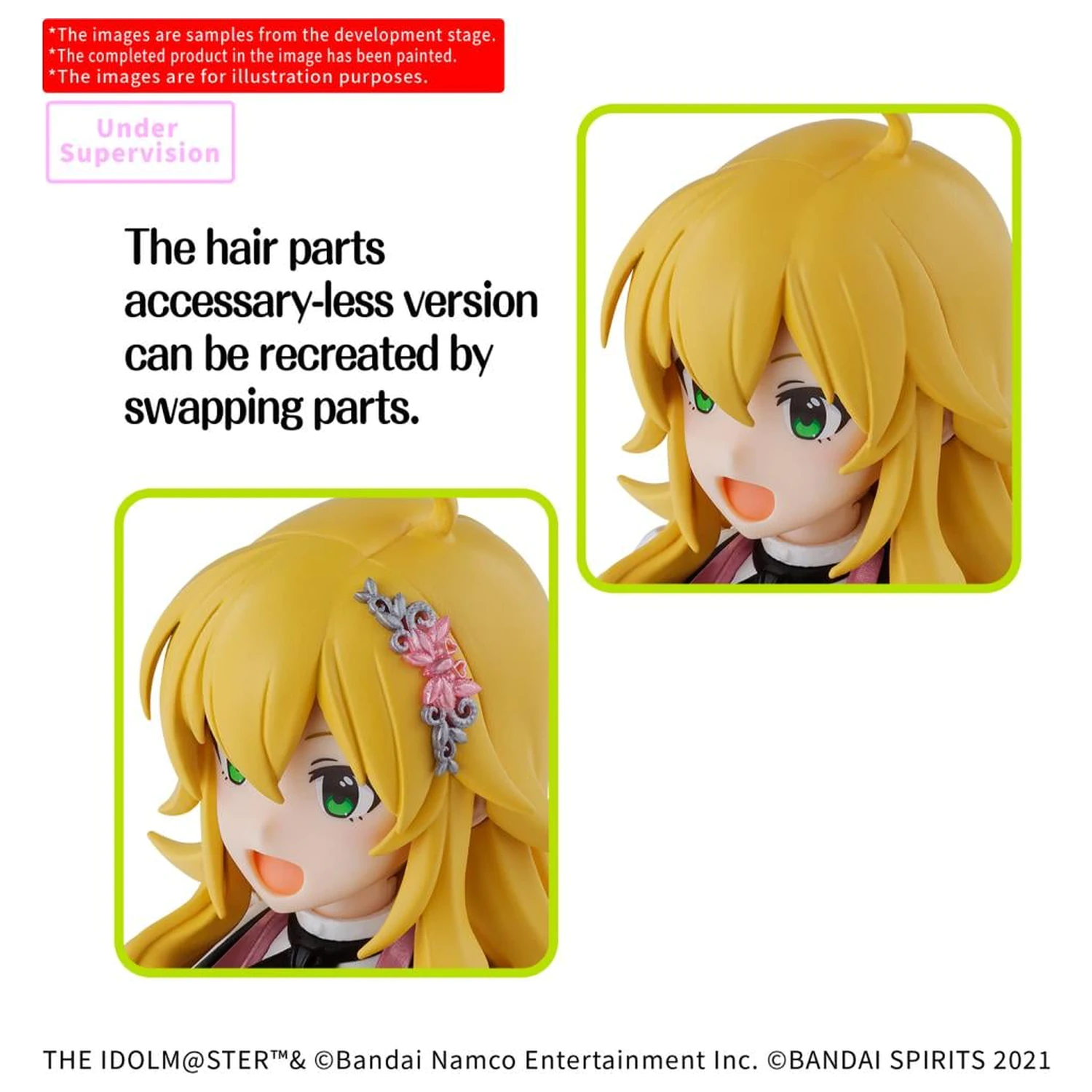 The Idolmaster 30MS Miki Hoshii (20th Anniv. You and I!) Model Kit fotografii produktu