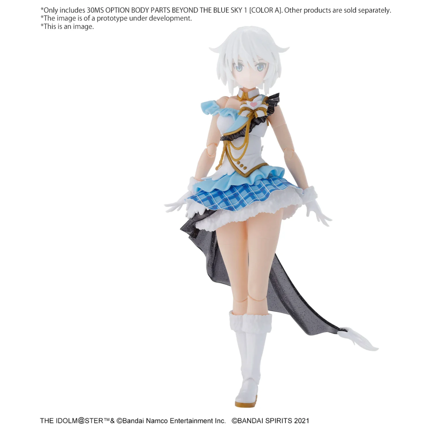 The Idolmaster 30MS Option Body Parts Beyond the Blue Sky 1 - Model stavebnice fotografii produktu