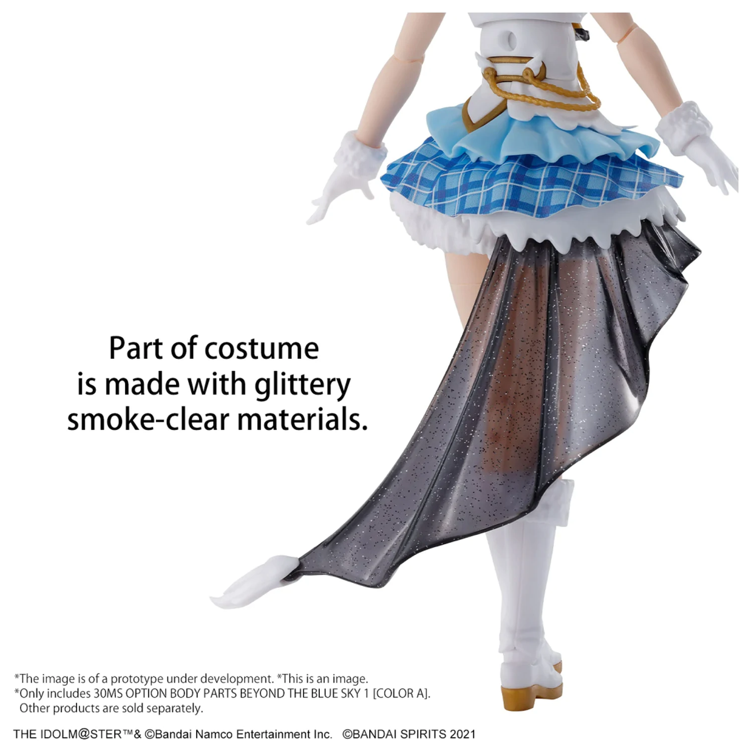 The Idolmaster 30MS Option Body Parts Beyond the Blue Sky 1 - Model stavebnice fotografii produktu