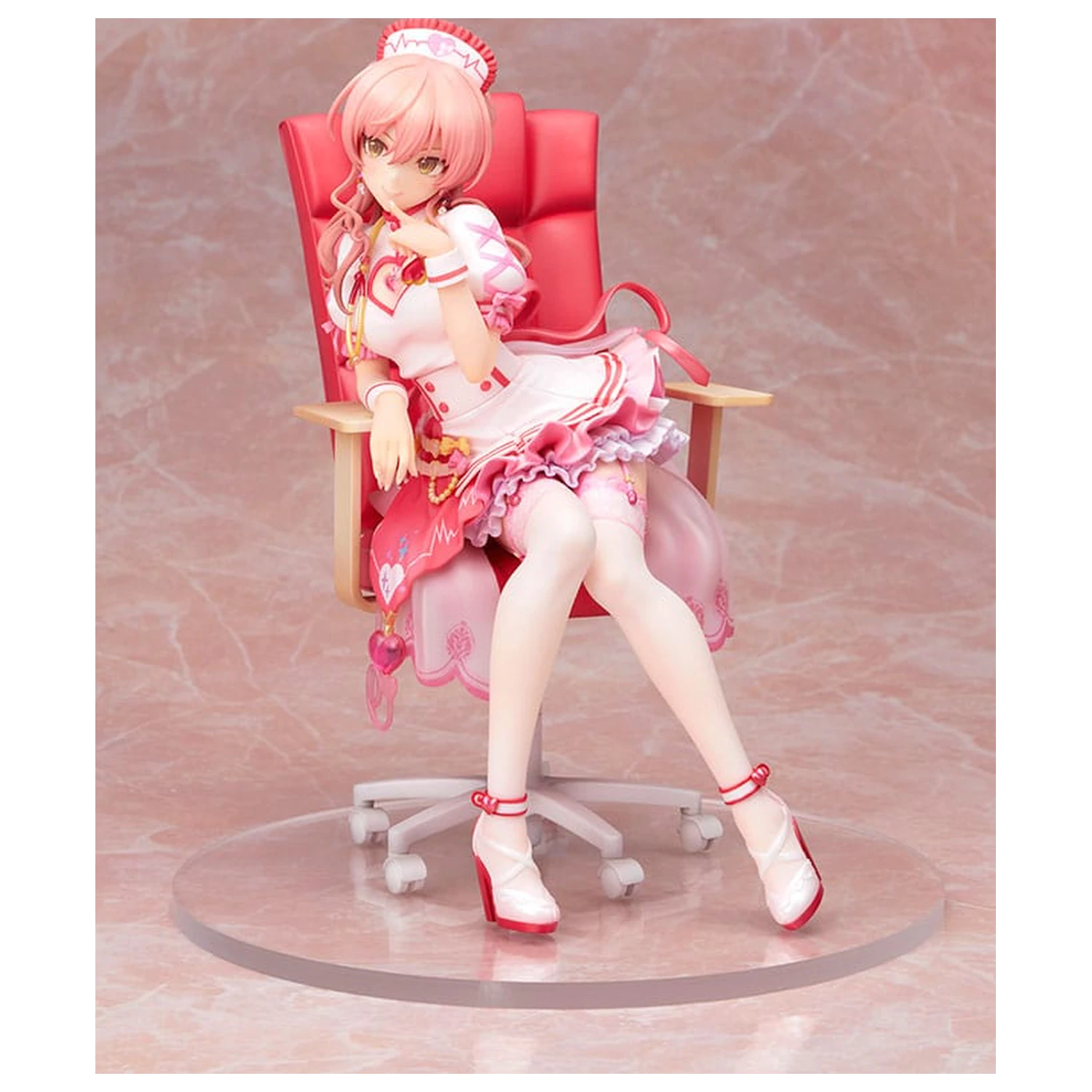 The Idolmaster Cinderella Girls PVC socha 1/7 Mika Jougasaki Halloween Love Nurse Ver. 20 cm fotografii produktu