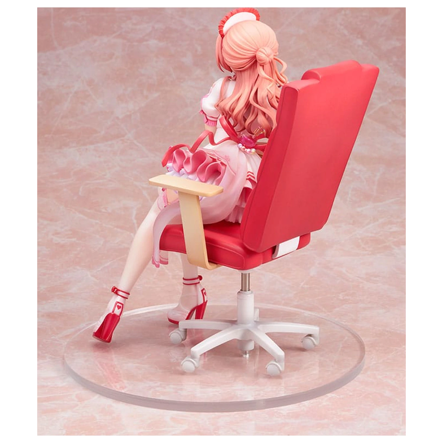 The Idolmaster Cinderella Girls PVC socha 1/7 Mika Jougasaki Halloween Love Nurse Ver. 20 cm fotografii produktu