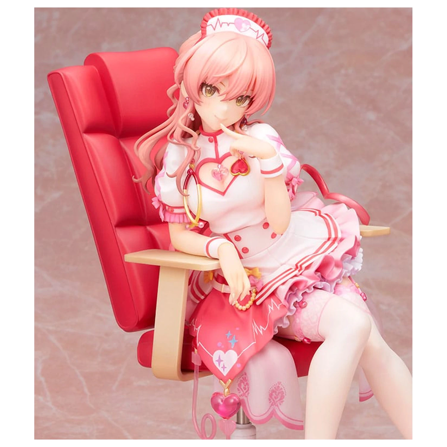 The Idolmaster Cinderella Girls PVC socha 1/7 Mika Jougasaki Halloween Love Nurse Ver. 20 cm fotografii produktu