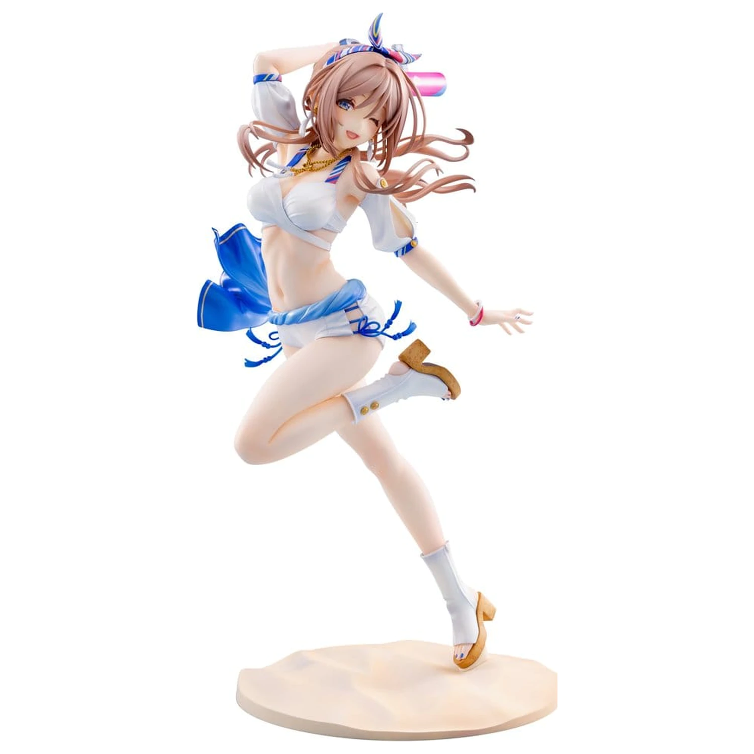 The Idolmaster Gakuen PVC figurka 1/7 Himesaki Rinami Kimi to Semi Blue Ver. 27 cm fotografii produktu
