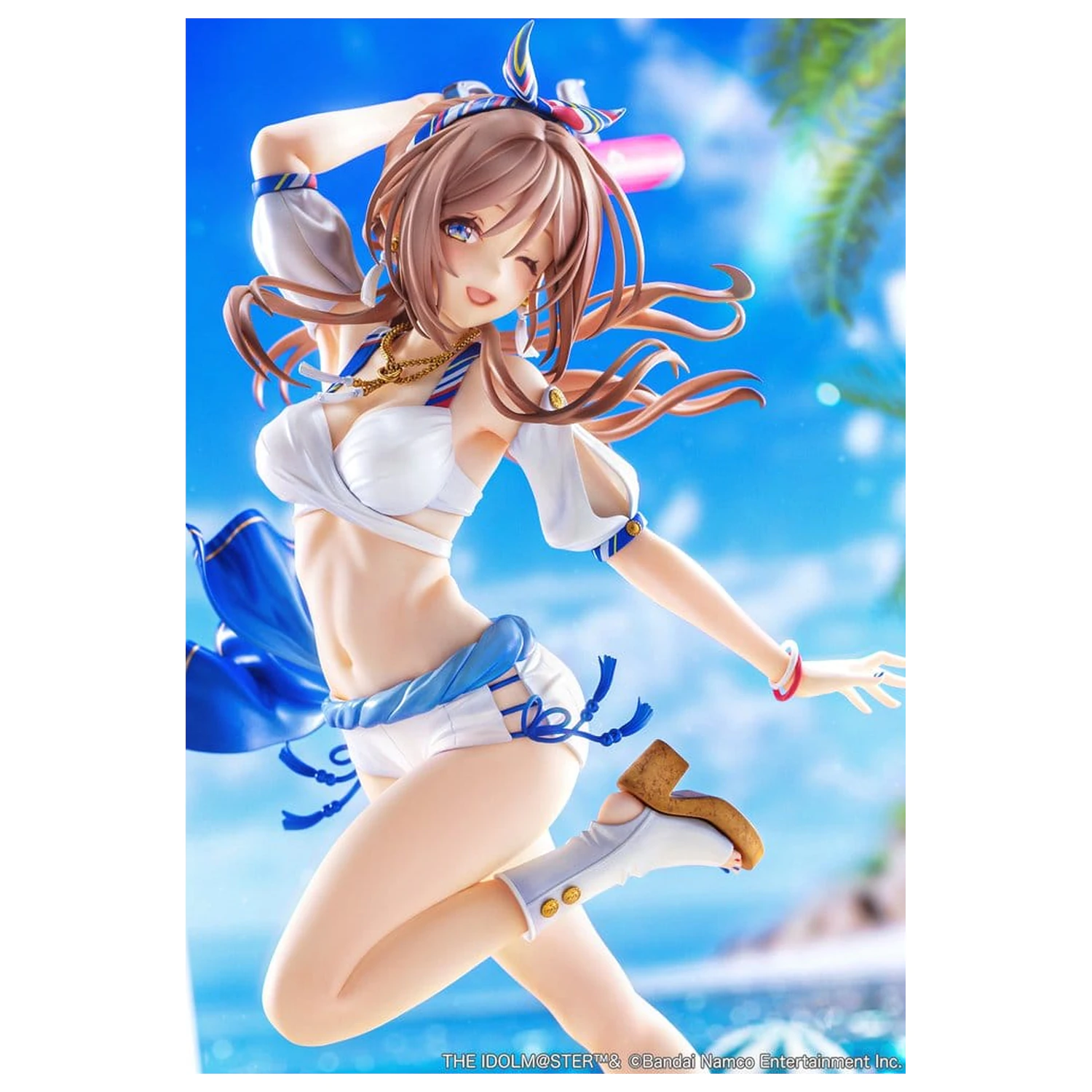 The Idolmaster Gakuen PVC figurka 1/7 Himesaki Rinami Kimi to Semi Blue Ver. 27 cm fotografii produktu