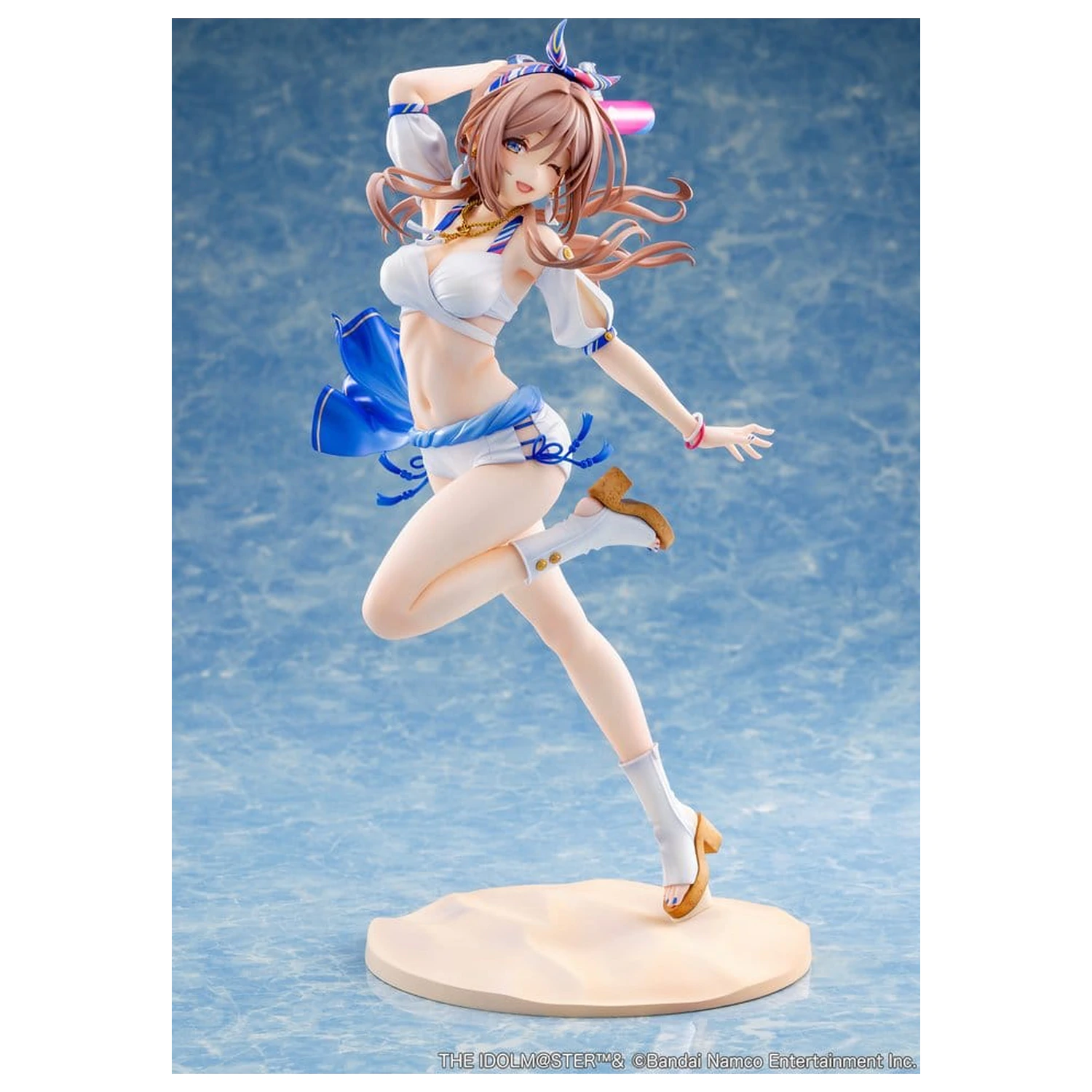 The Idolmaster Gakuen PVC figurka 1/7 Himesaki Rinami Kimi to Semi Blue Ver. 27 cm fotografii produktu