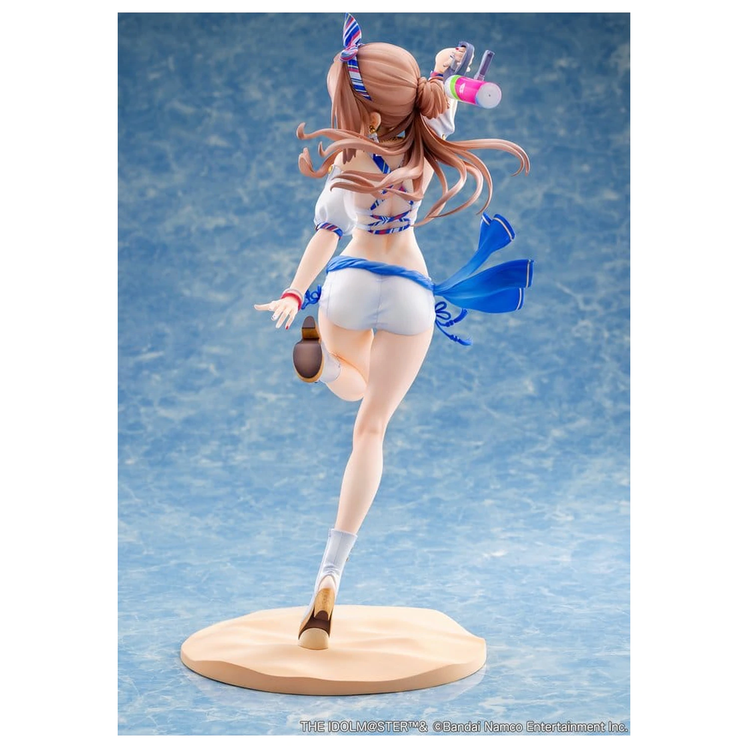 The Idolmaster Gakuen PVC figurka 1/7 Himesaki Rinami Kimi to Semi Blue Ver. 27 cm fotografii produktu