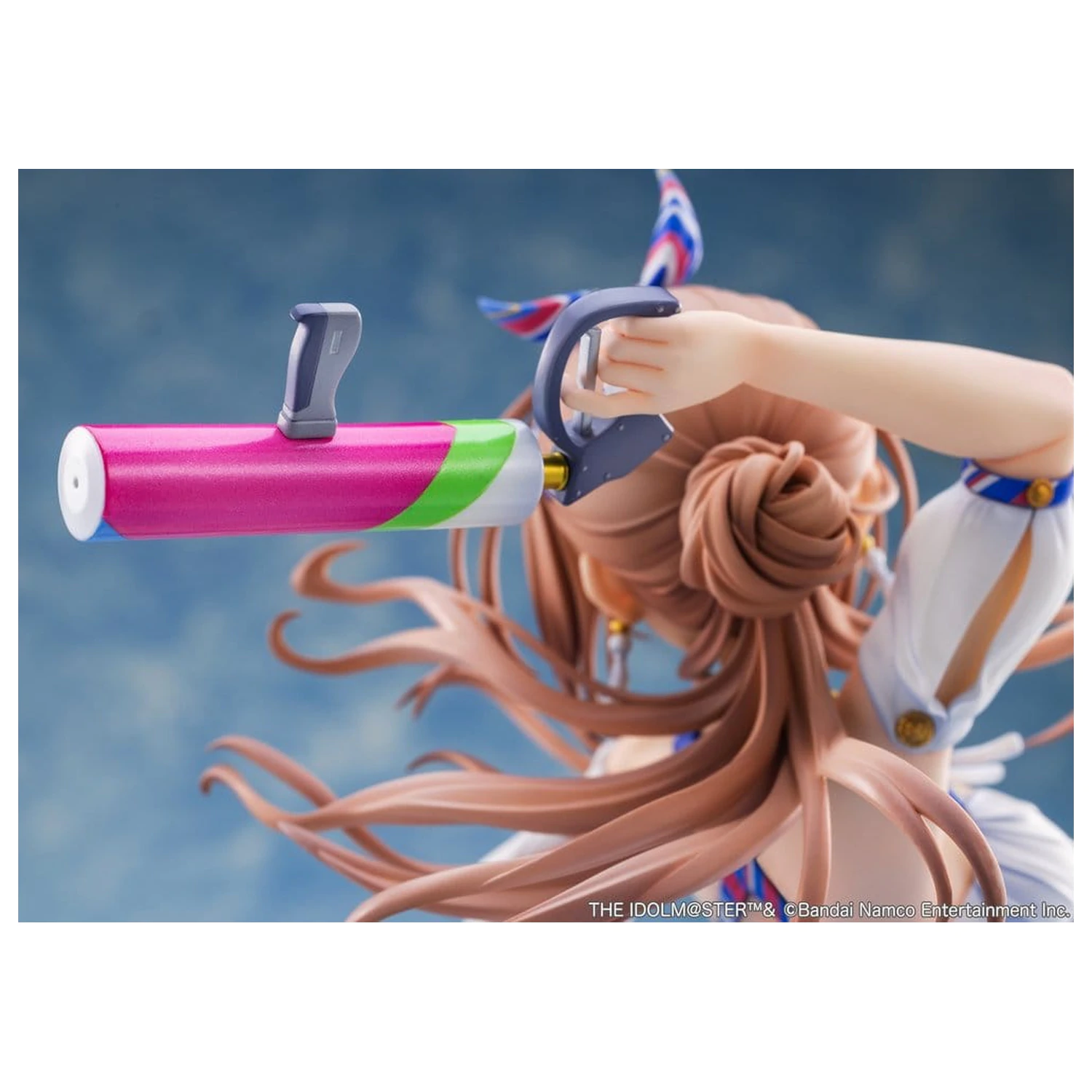 The Idolmaster Gakuen PVC figurka 1/7 Himesaki Rinami Kimi to Semi Blue Ver. 27 cm fotografii produktu