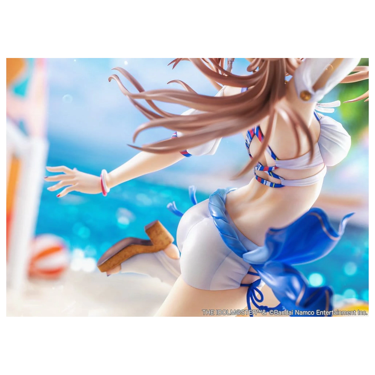 The Idolmaster Gakuen PVC figurka 1/7 Himesaki Rinami Kimi to Semi Blue Ver. 27 cm fotografii produktu