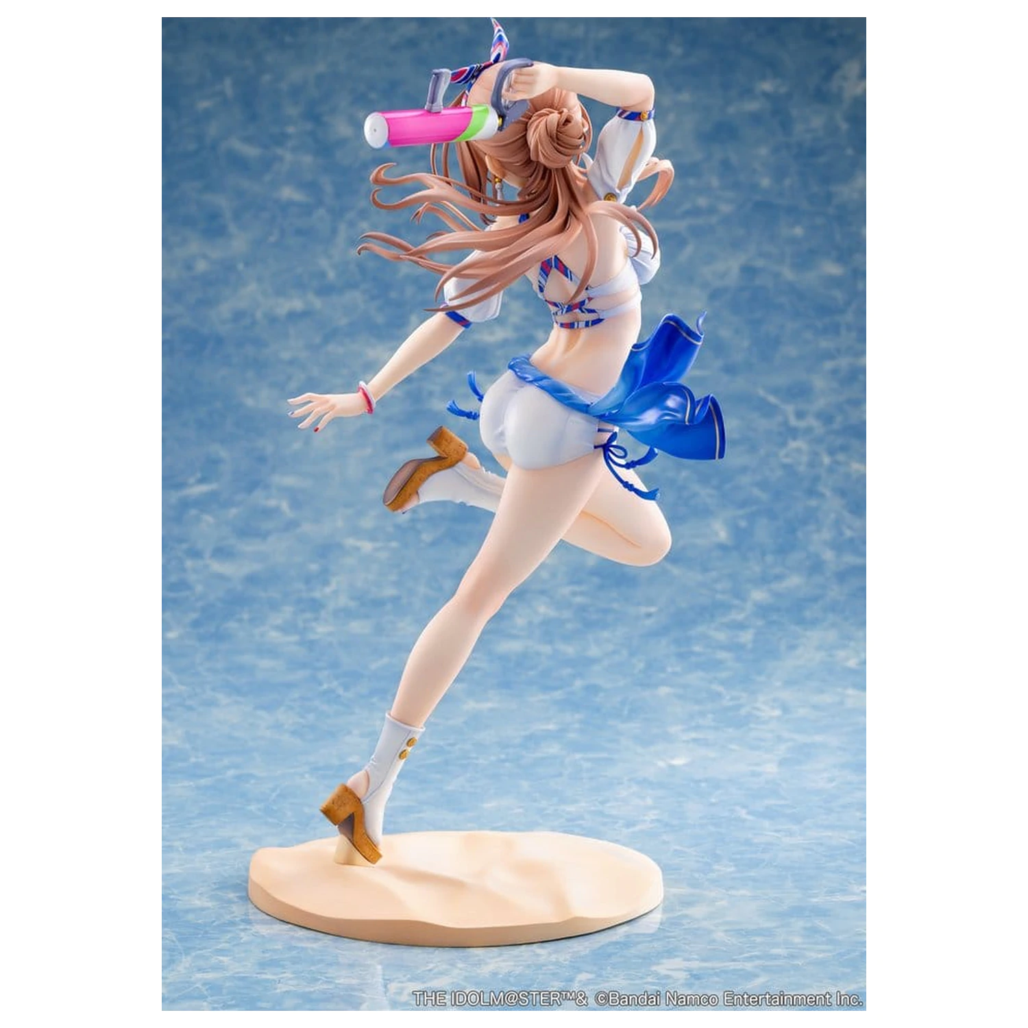 The Idolmaster Gakuen PVC figurka 1/7 Himesaki Rinami Kimi to Semi Blue Ver. With Bonus 27 cm fotografii produktu