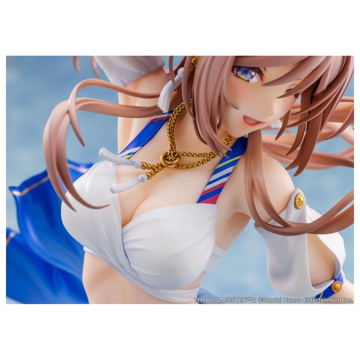 The Idolmaster Gakuen PVC figurka 1/7 Himesaki Rinami Kimi to Semi Blue Ver. With Bonus 27 cm fotografii produktu