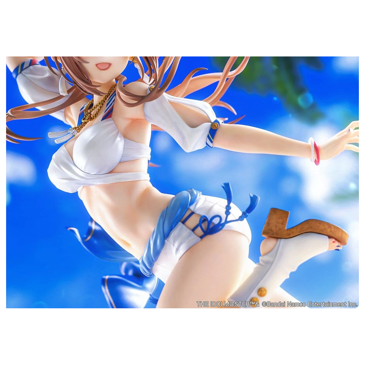The Idolmaster Gakuen PVC figurka 1/7 Himesaki Rinami Kimi to Semi Blue Ver. With Bonus 27 cm fotografii produktu