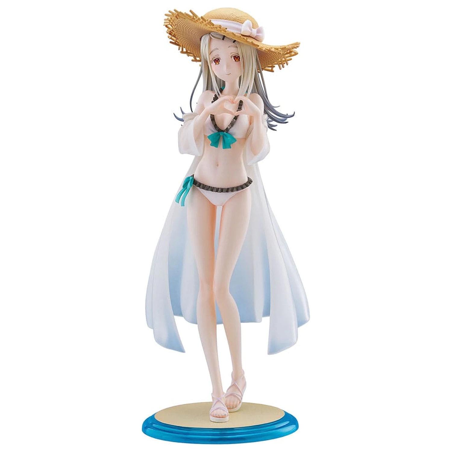 The Idolmaster Gakuen PVC socha 1/7 Hiro Shinosawa Swimsuit Ver. 24 cm fotografii produktu