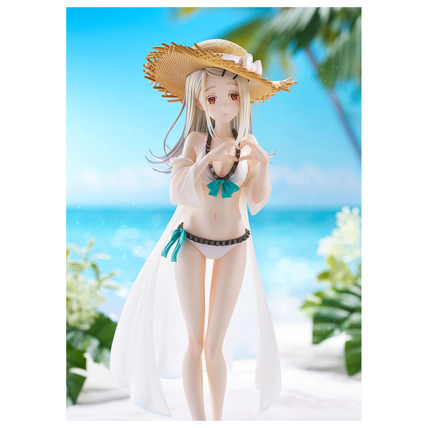 The Idolmaster Gakuen PVC socha 1/7 Hiro Shinosawa Swimsuit Ver. 24 cm fotografii produktu