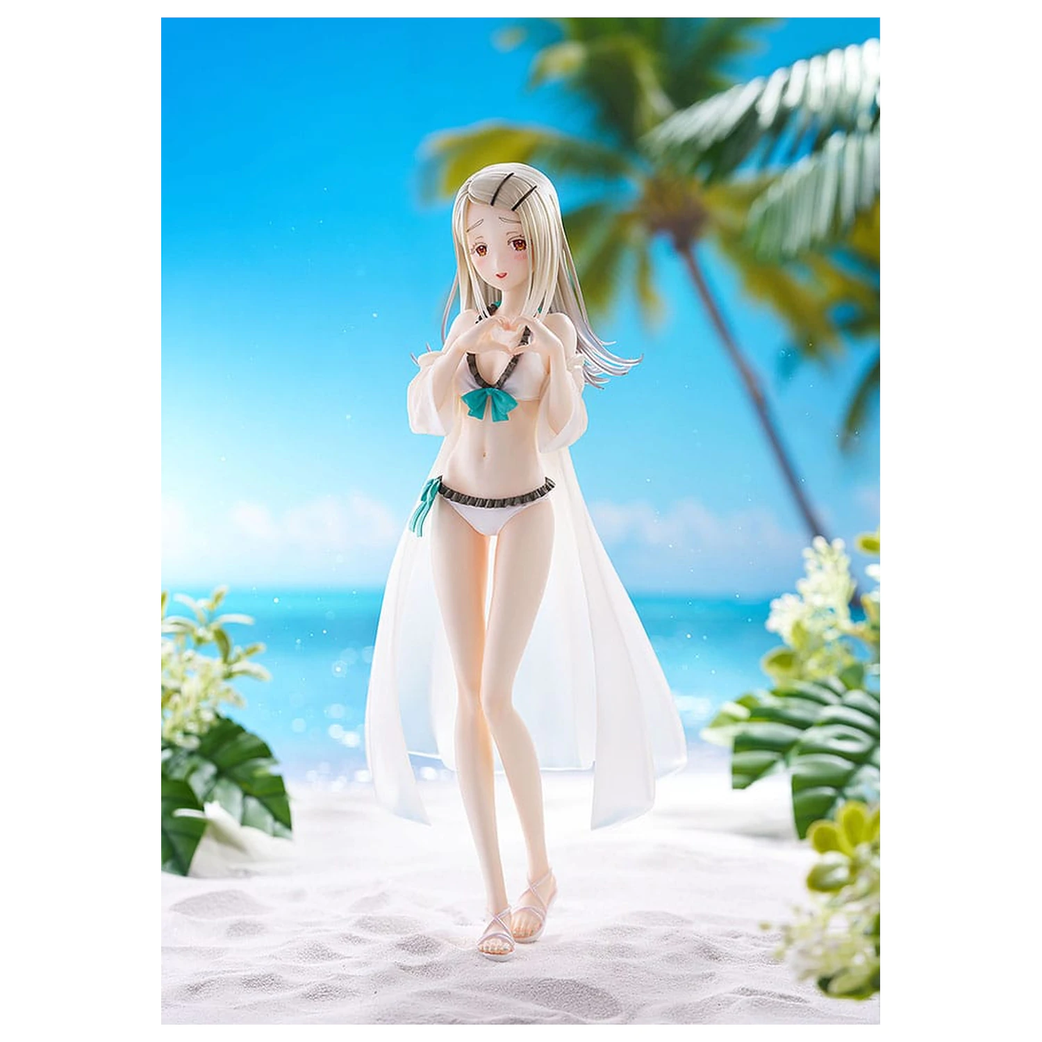 The Idolmaster Gakuen PVC socha 1/7 Hiro Shinosawa Swimsuit Ver. 24 cm fotografii produktu