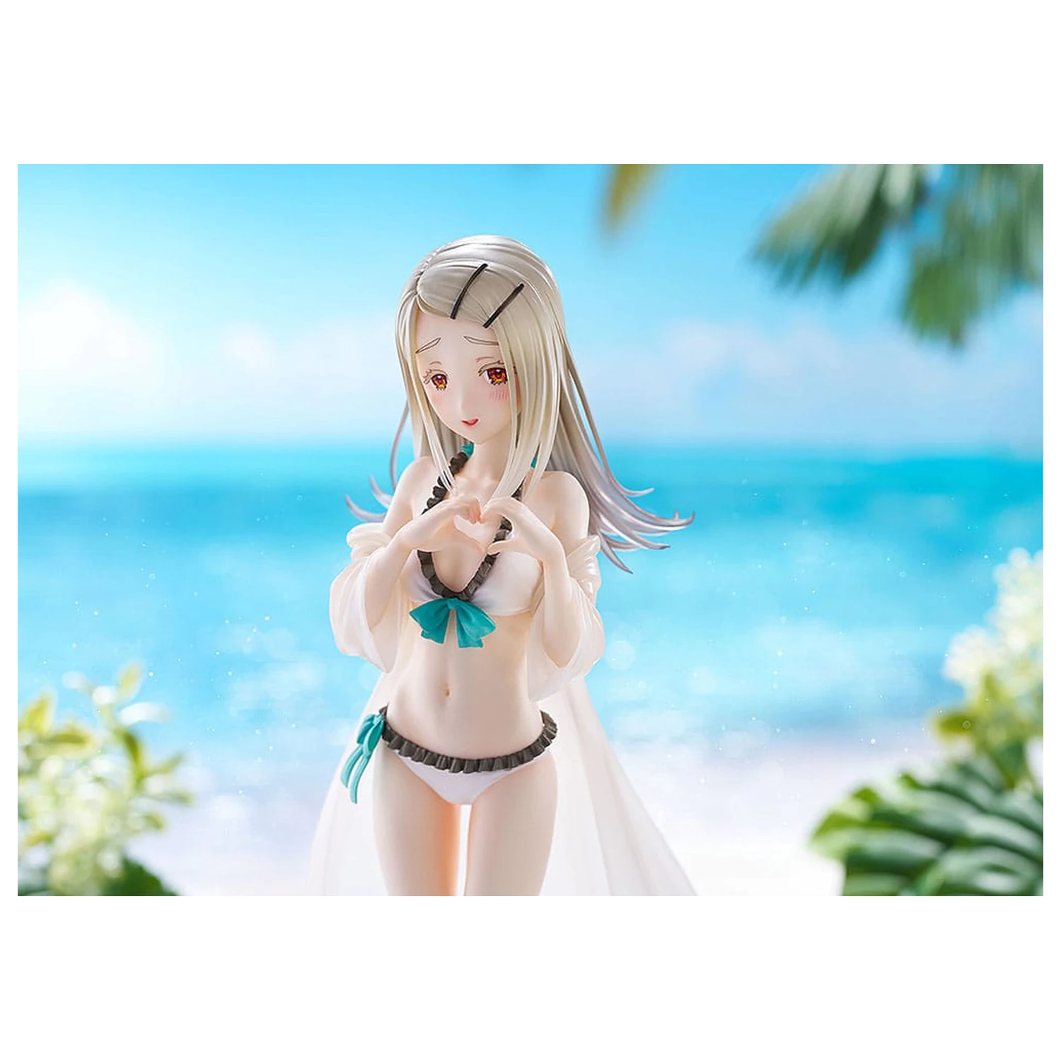 The Idolmaster Gakuen PVC socha 1/7 Hiro Shinosawa Swimsuit Ver. 24 cm fotografii produktu