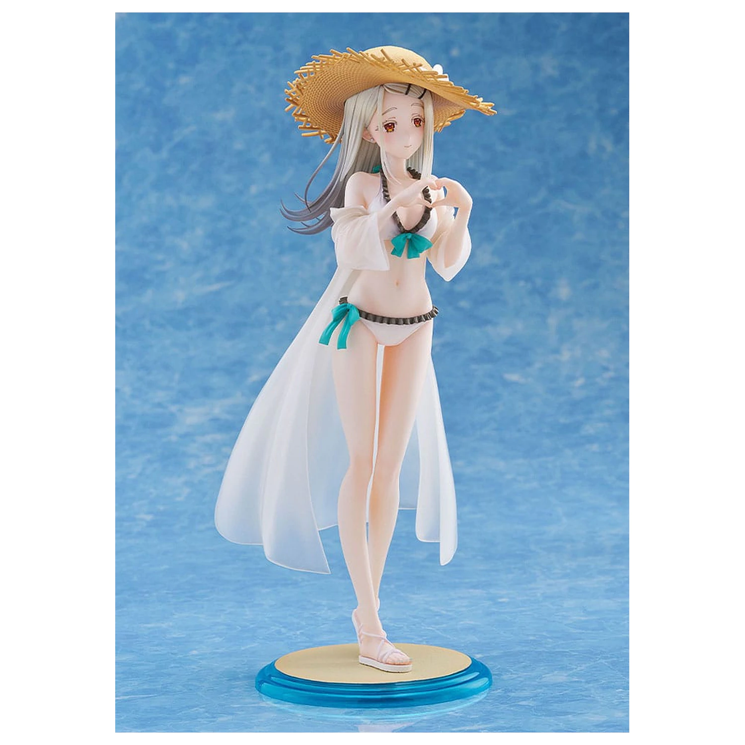 The Idolmaster Gakuen PVC socha 1/7 Hiro Shinosawa Swimsuit Ver. 24 cm fotografii produktu