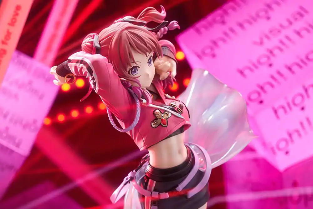 The Idolmaster Gakuen PVC soška 1/7 Saki Hanami Fighting My Way 24 cm fotografii produktu