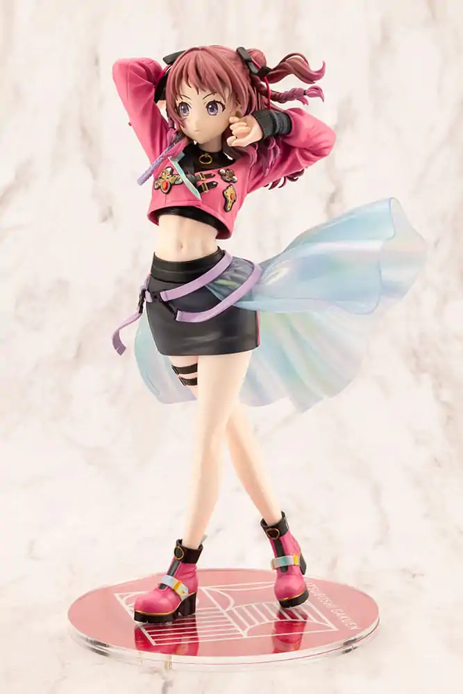 The Idolmaster Gakuen PVC soška 1/7 Saki Hanami Fighting My Way 24 cm fotografii produktu