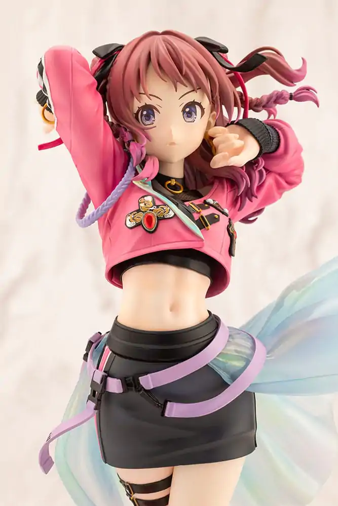 The Idolmaster Gakuen PVC soška 1/7 Saki Hanami Fighting My Way 24 cm fotografii produktu