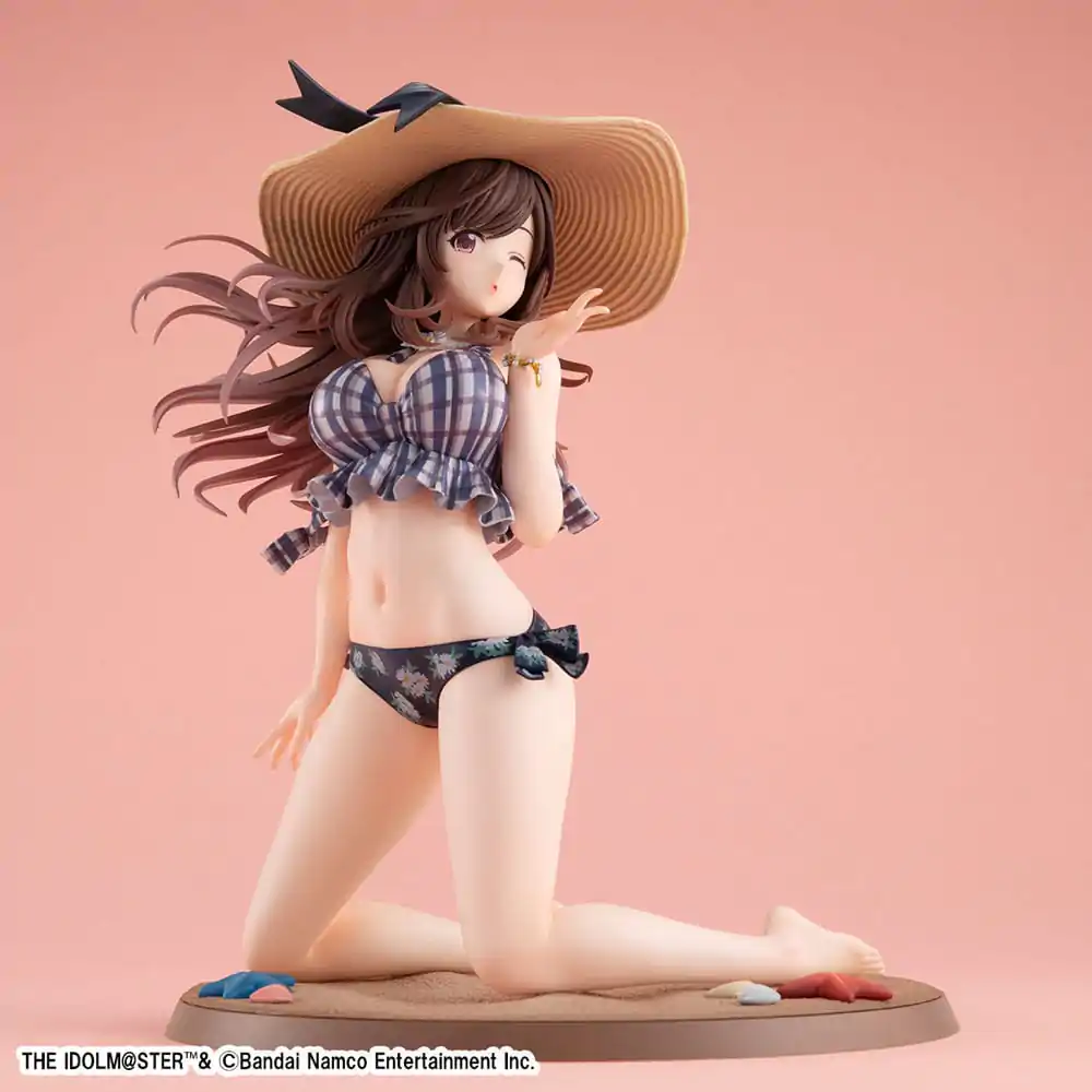 The Idolmaster Shiny Colors PVC Soška Kogane Tsukioka Be Bop Beach Verze 17 cm fotografii produktu