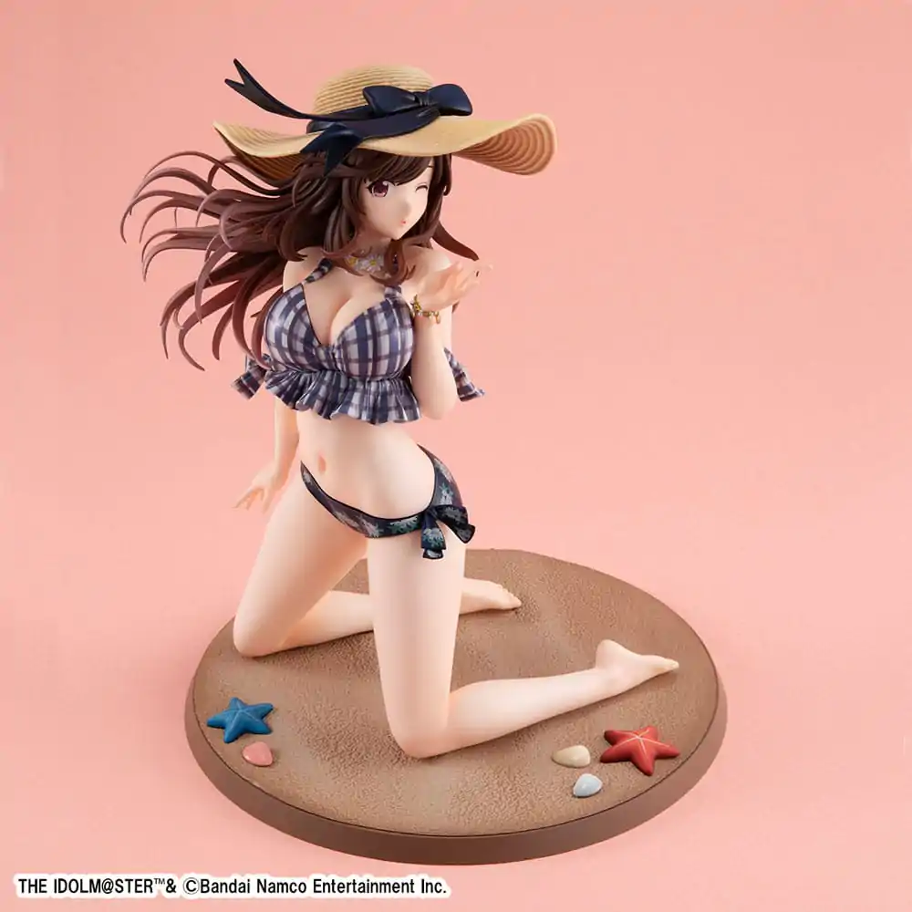 The Idolmaster Shiny Colors PVC Soška Kogane Tsukioka Be Bop Beach Verze 17 cm fotografii produktu