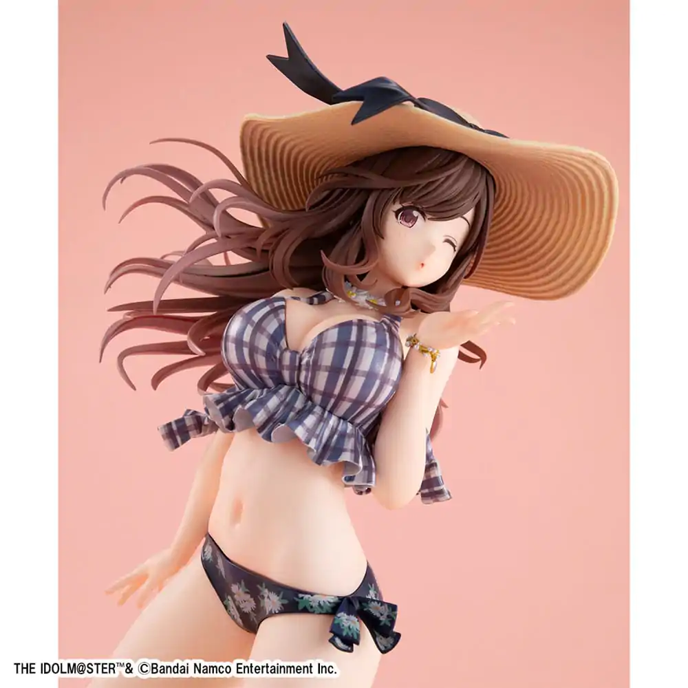 The Idolmaster Shiny Colors PVC Soška Kogane Tsukioka Be Bop Beach Verze 17 cm fotografii produktu