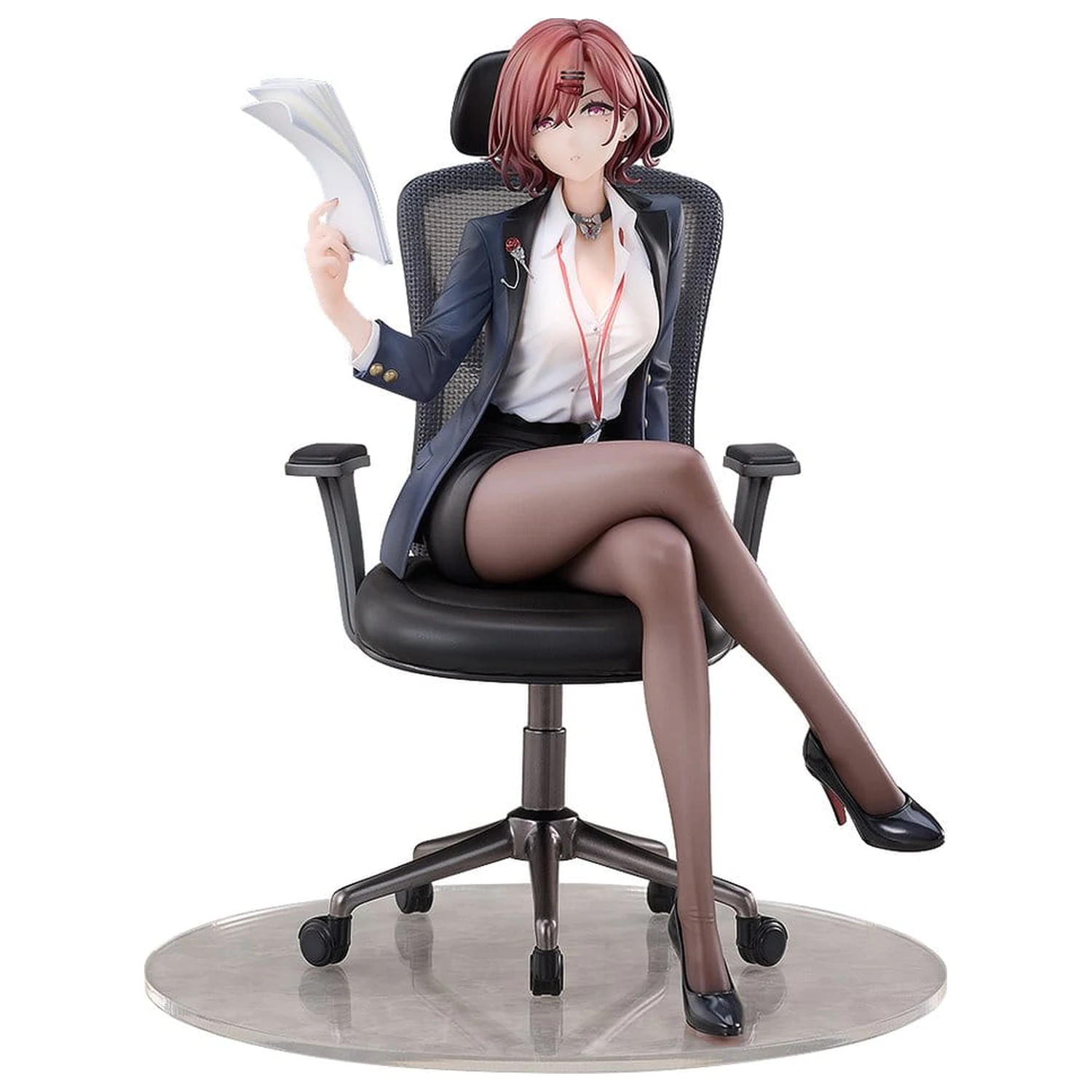 The Idolmaster Shiny Colors x Mahjong Soul PVC figurka 1/7 Madoka Higuchi Effortless Work Ver. 21 cm fotografii produktu