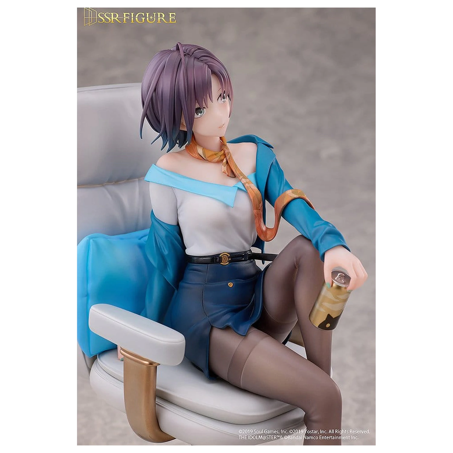 The Idolmaster: Shiny Colors x Mahjong Soul PVC Figurka 1/7 Toru Asakura Effortless Work Ver. 21 cm fotografii produktu