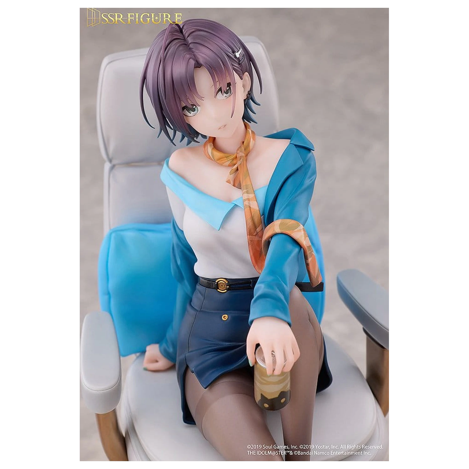 The Idolmaster: Shiny Colors x Mahjong Soul PVC Figurka 1/7 Toru Asakura Effortless Work Ver. 21 cm fotografii produktu