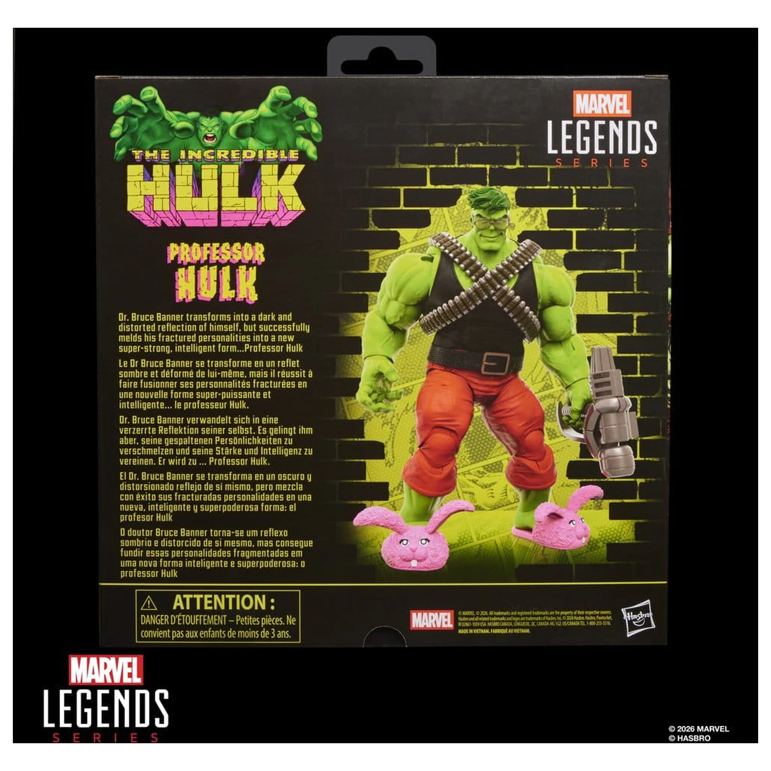 The Incredible Hulk Marvel Legends Akční figurka Professor Hulk 15 cm fotografii produktu