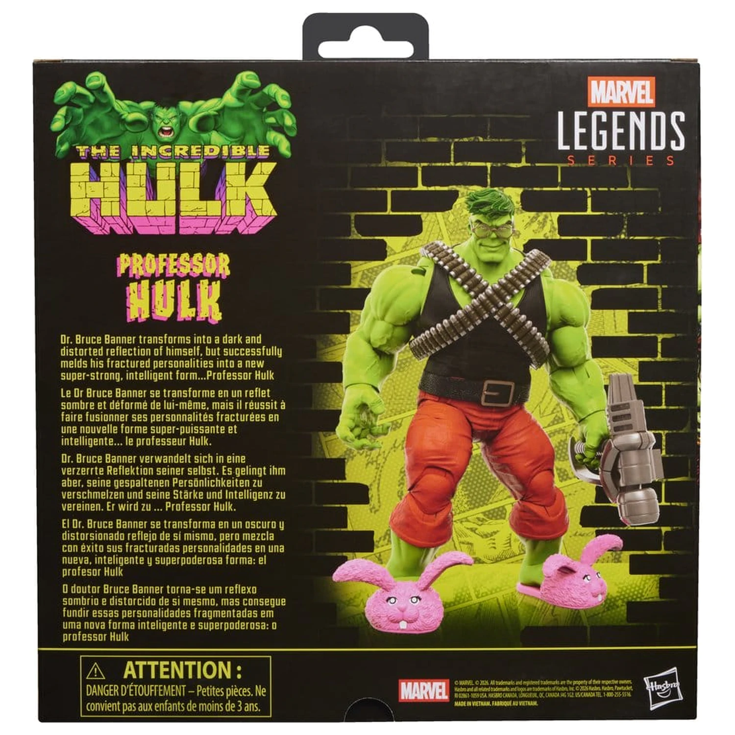 The Incredible Hulk Marvel Legends Akční figurka Professor Hulk 15 cm fotografii produktu
