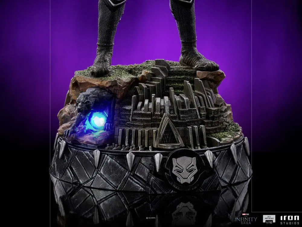 The Infinity Saga Art Měřítko Soška 1/10 Black Panther Deluxe 25 cm fotografii produktu
