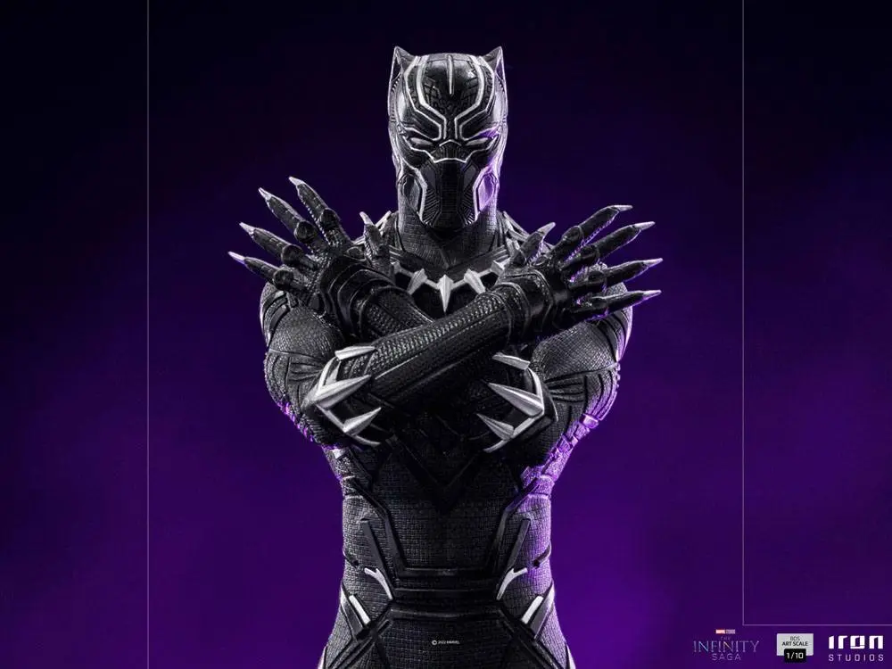 The Infinity Saga Art Měřítko Soška 1/10 Black Panther Deluxe 25 cm fotografii produktu