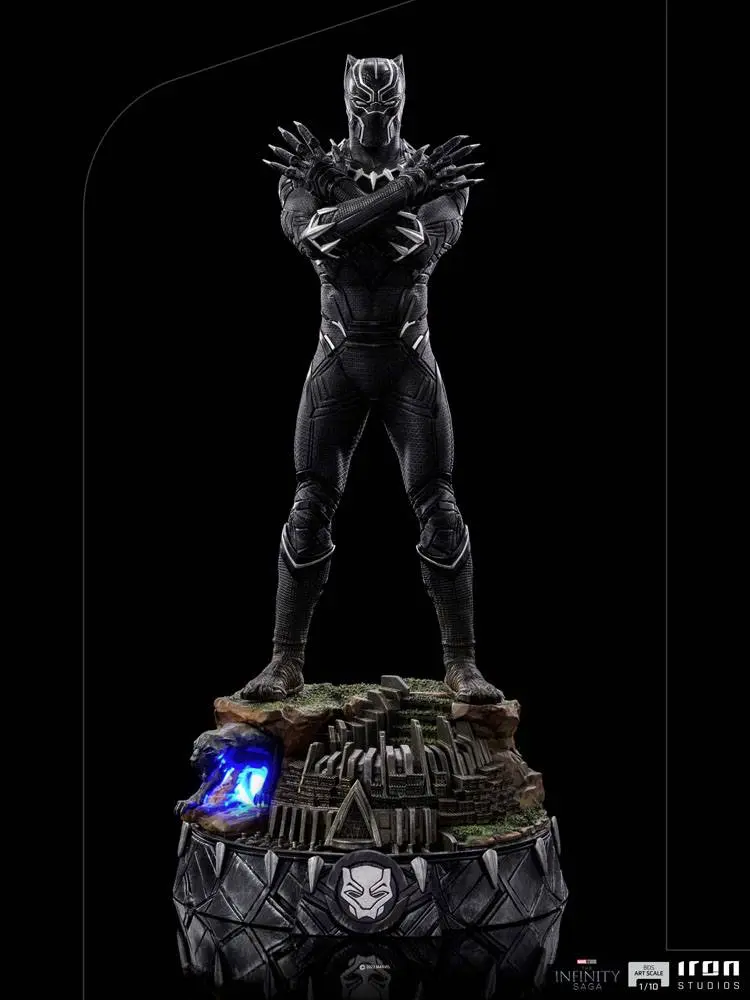 The Infinity Saga Art Měřítko Soška 1/10 Black Panther Deluxe 25 cm fotografii produktu