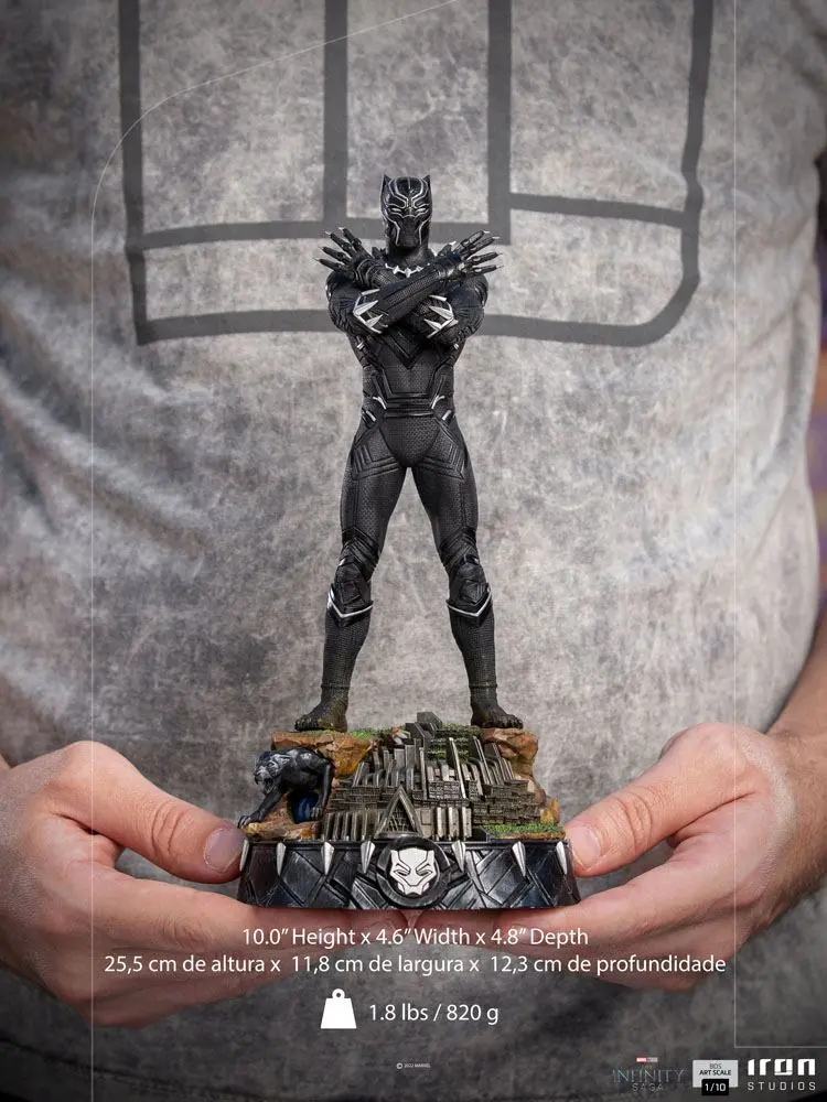 The Infinity Saga Art Měřítko Soška 1/10 Black Panther Deluxe 25 cm fotografii produktu