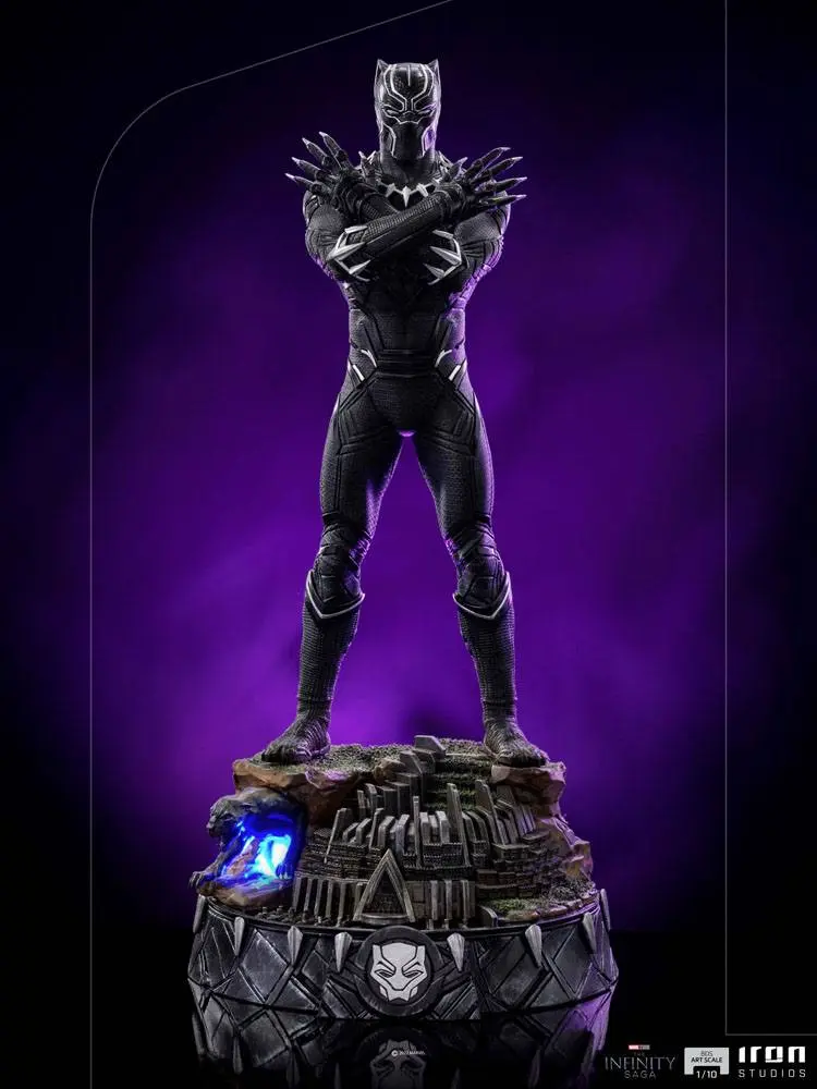 The Infinity Saga Art Měřítko Soška 1/10 Black Panther Deluxe 25 cm fotografii produktu
