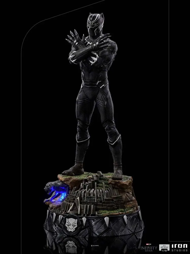 The Infinity Saga Art Měřítko Soška 1/10 Black Panther Deluxe 25 cm fotografii produktu
