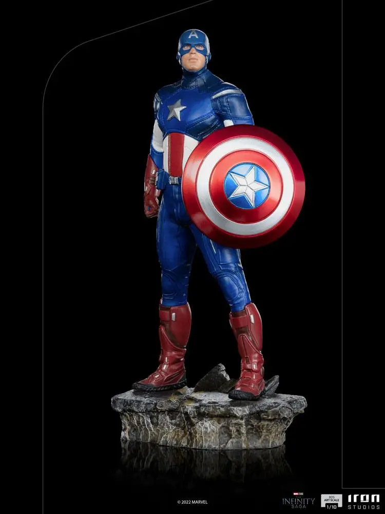 The Infinity Saga BDS Art Scale Socha 1/10 Captain America Battle of NY 23 cm fotografii produktu