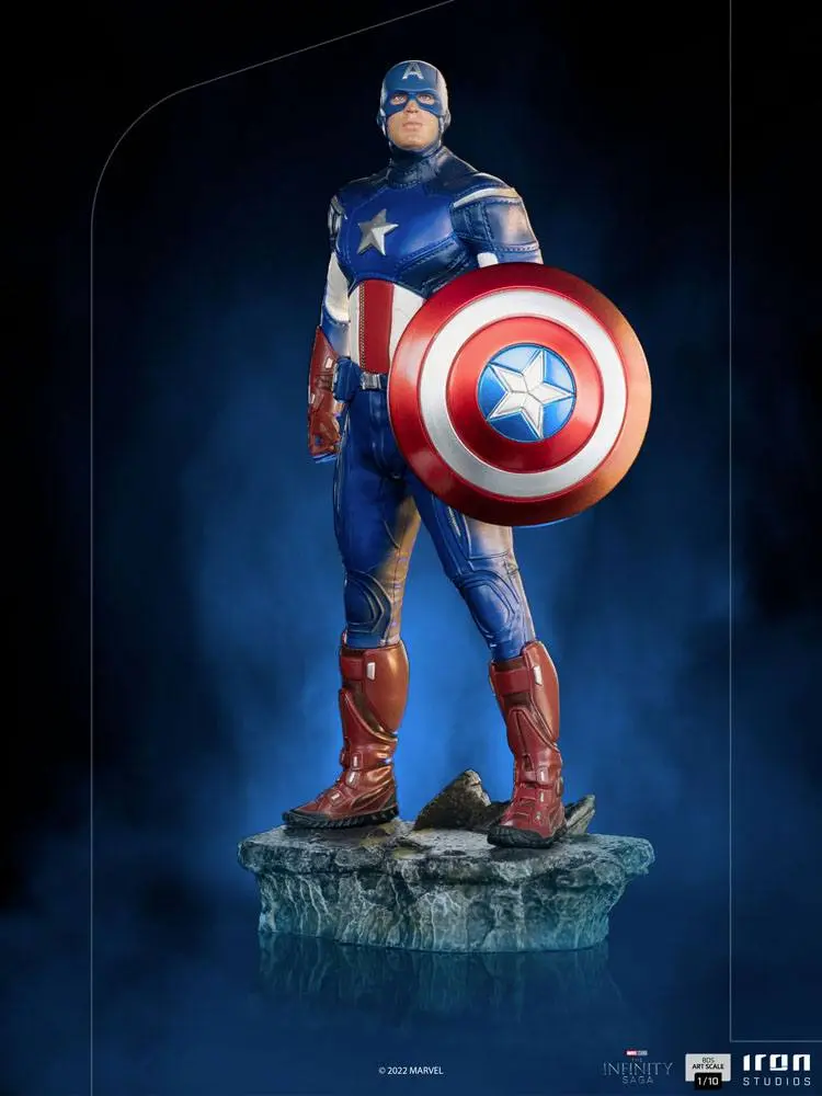 The Infinity Saga BDS Art Scale Socha 1/10 Captain America Battle of NY 23 cm fotografii produktu